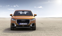 audi q2 orange face avant