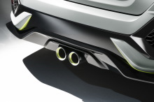 honda civic hatchback concept 2016 échappement