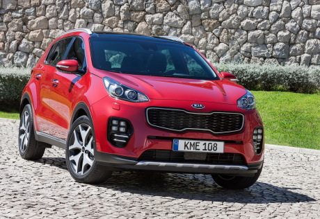face avant kia sportage 2016