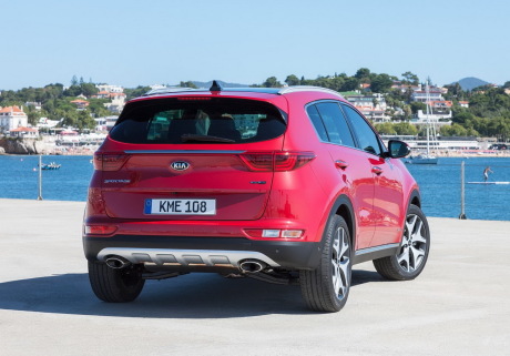 arrière kia sportage 2016