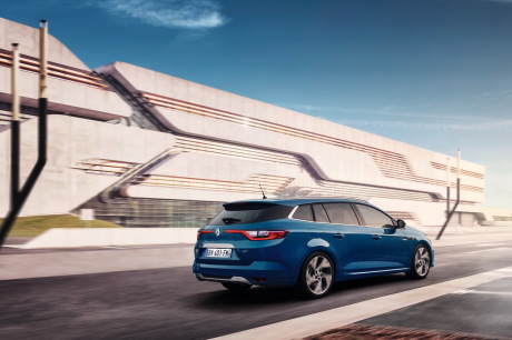 renault mégane gt dci 165 estate vue arrière