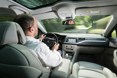 au volant de la citroen c5 buehdi 180 EAT6