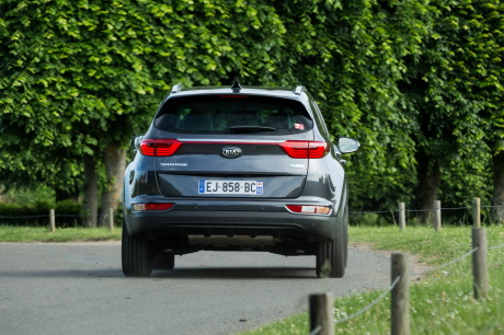 kia sportage premium 2017 vue arrière