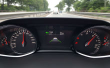 Peugeot 308 2017 GT LIne compteurs