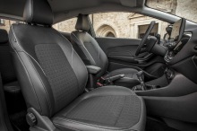 Ford Fiesta 2017 1.1 Titanium 3 portes : Statique intérieur sièges AR