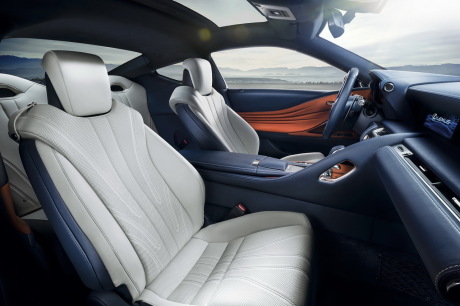 lexus lc intérieur