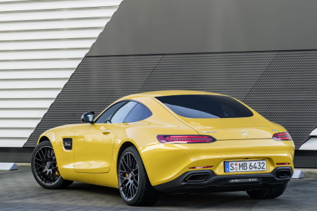 Mercedes-AMG GT S 2017 arrière Detroit 2017