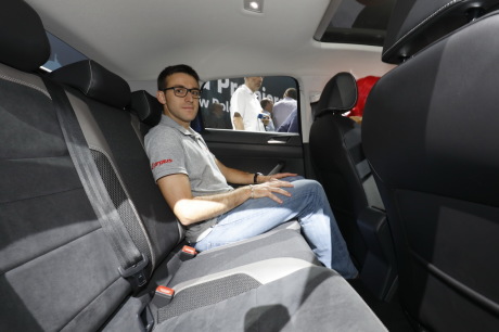 Julien sarboraria place arrière de la nouvelle polo 2017