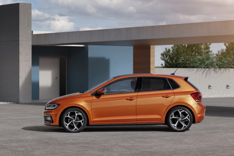 Volkswagen Polo R line 2017 profil