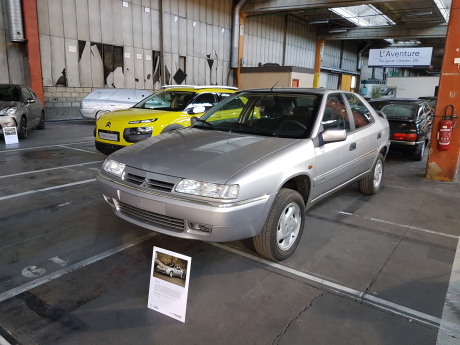 Xantia Activa V6 de 1997 grise vue avant