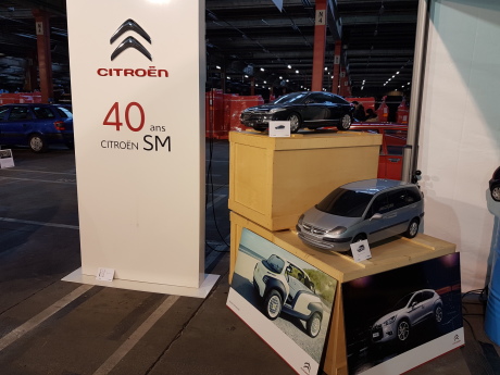 Une maquette à l'échelle 1/6e de Citroën C6 a trouvé preneur à 4 704 euros.