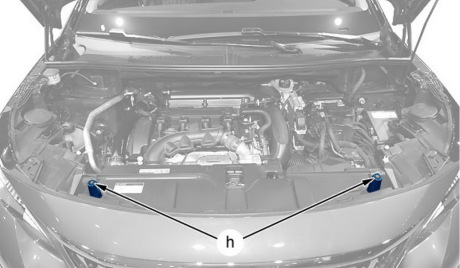 vibration capot moteur peugeot 3008 et 5008