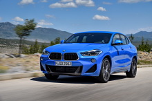 BMW X2 bleu
