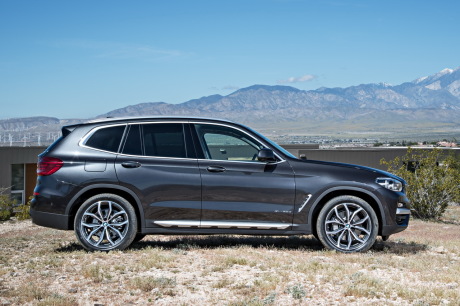 profil du bmw x3 2018