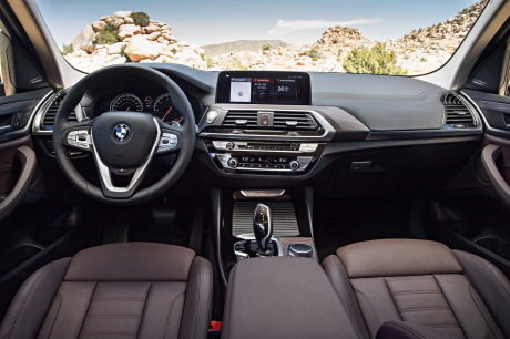 Intérieur du bmw x3 2018