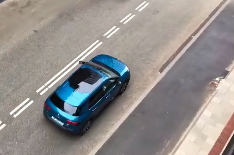 citroen c4 cactus restylé bleu 2017