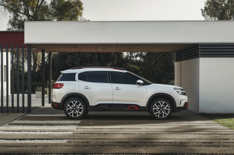 profil citroen c5 aircross blanc