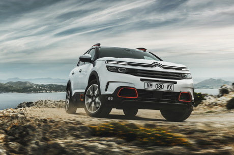 citroen c5 aircross blanc avec grip control