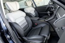 Sellerie cuir bicolore renault scénic initiale paris
