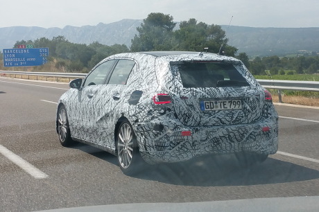 spyshot mercedes classe a 2018