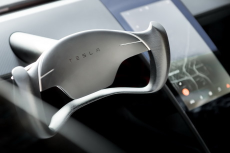 Tesla Roadster 2020 volant