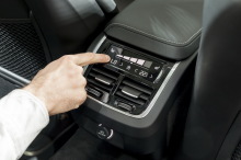 commandes clim arrière du volvo v60 2018