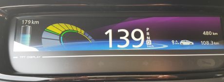 Renault Zoé R110 compteur