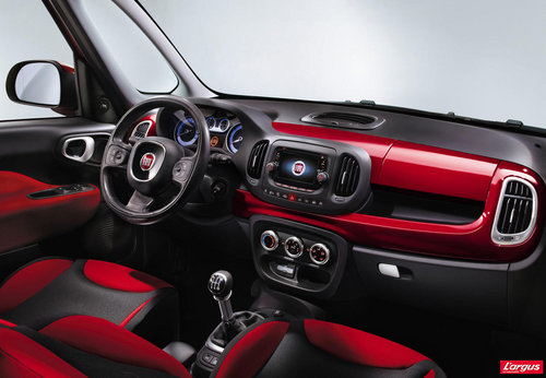 Fiat 500L A bord du monospace Fiat
