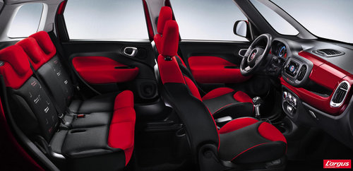 Fiat 500L A bord du monospace Fiat