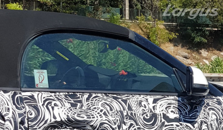 nouvelle BMW Z4 2018 spyshot habitacle