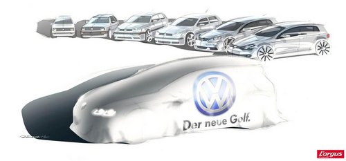 Volkswagen Golf VII : plus grande mais plus légère