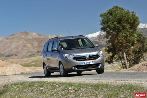 Dacia Lodgy Au volant du Lodgy