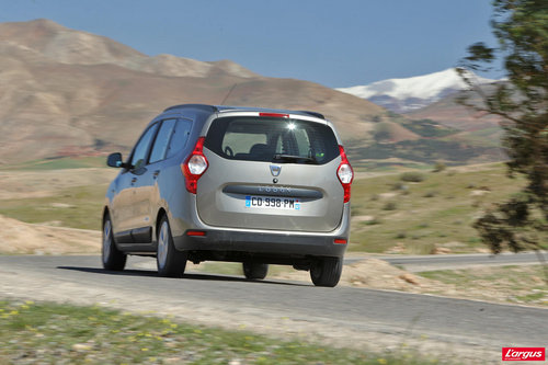 Dacia Lodgy Au volant du Lodgy
