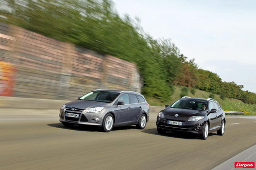 La Ford Focus SW affronte la Renault Mégane Estate