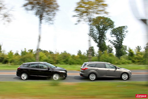 La Ford Focus SW affronte la Renault Mégane Estate