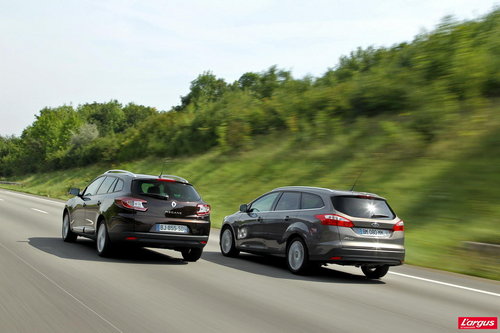La Ford Focus SW affronte la Renault Mégane Estate