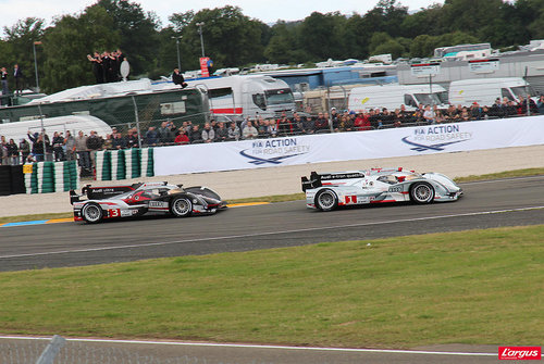 Deux lecteurs de L'argus aux 24h du Mans