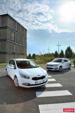 Citroën C4 vs Kia cee'd : concurrence déloyale ?