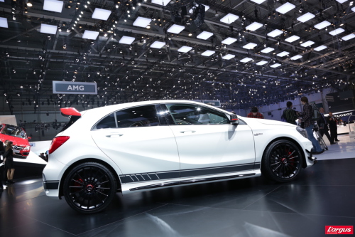 Salon de Genève 2013 Mercedes-Benz Classe A Classe A 45 AMG : un quatre cylindres de 360 chevaux pour 50 000 euros