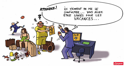 Livraison retardée, agissez !