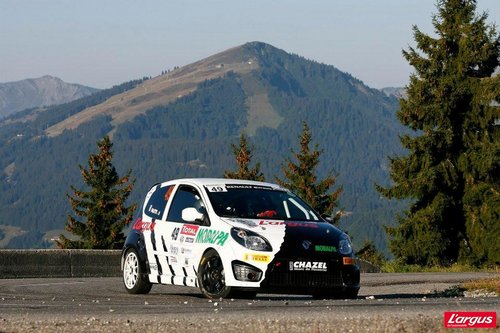 L'argus au rallye du Mont-Blanc en Twingo R2 Evo !