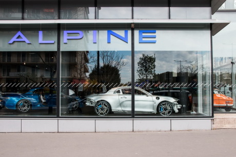 réseau concessionnaires Alpine A110