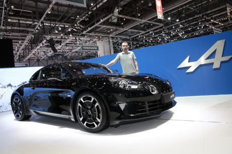 Alpine A110 salon de Genève 2018