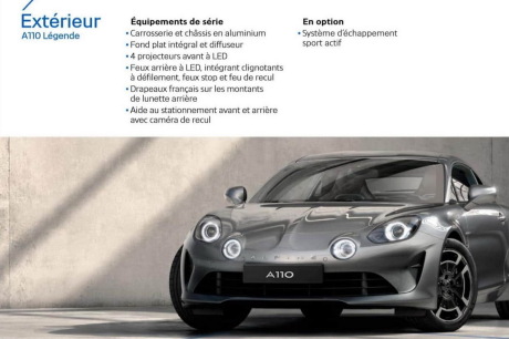 Alpine A110 Légende