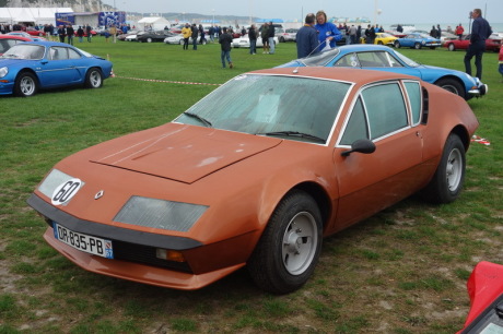 3/4 avant Alpine A310 V6 Dieppe 60 ans d'Alpine