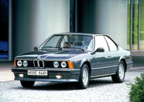 3/4 avant BMW Série 6 grise