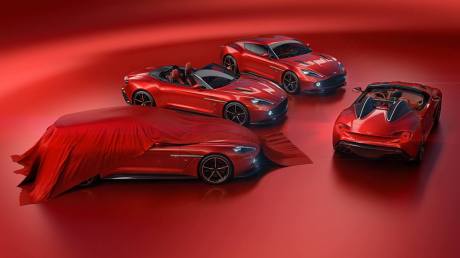 Aston Martin Vanquish Zagato family