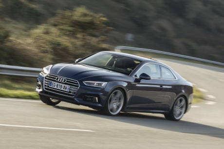 action de la nouvelle audi a5 de 2016