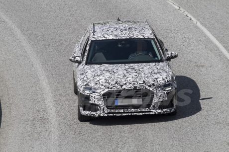 future Audi A6 Allroad Quattro 2019 spyshot camouflée