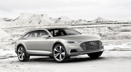 Audi prologue allroad concept (2015) vue avant grise